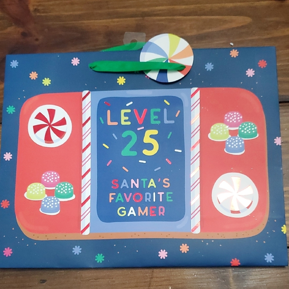 Santa's Favorite Gamer Gift Bag